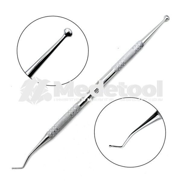 thumbnail interactive-video image 1 of 3-Piece Dental Ball Burnisher Set – Double Ended Instruments #1, 27/29, 27/34 1 of 3